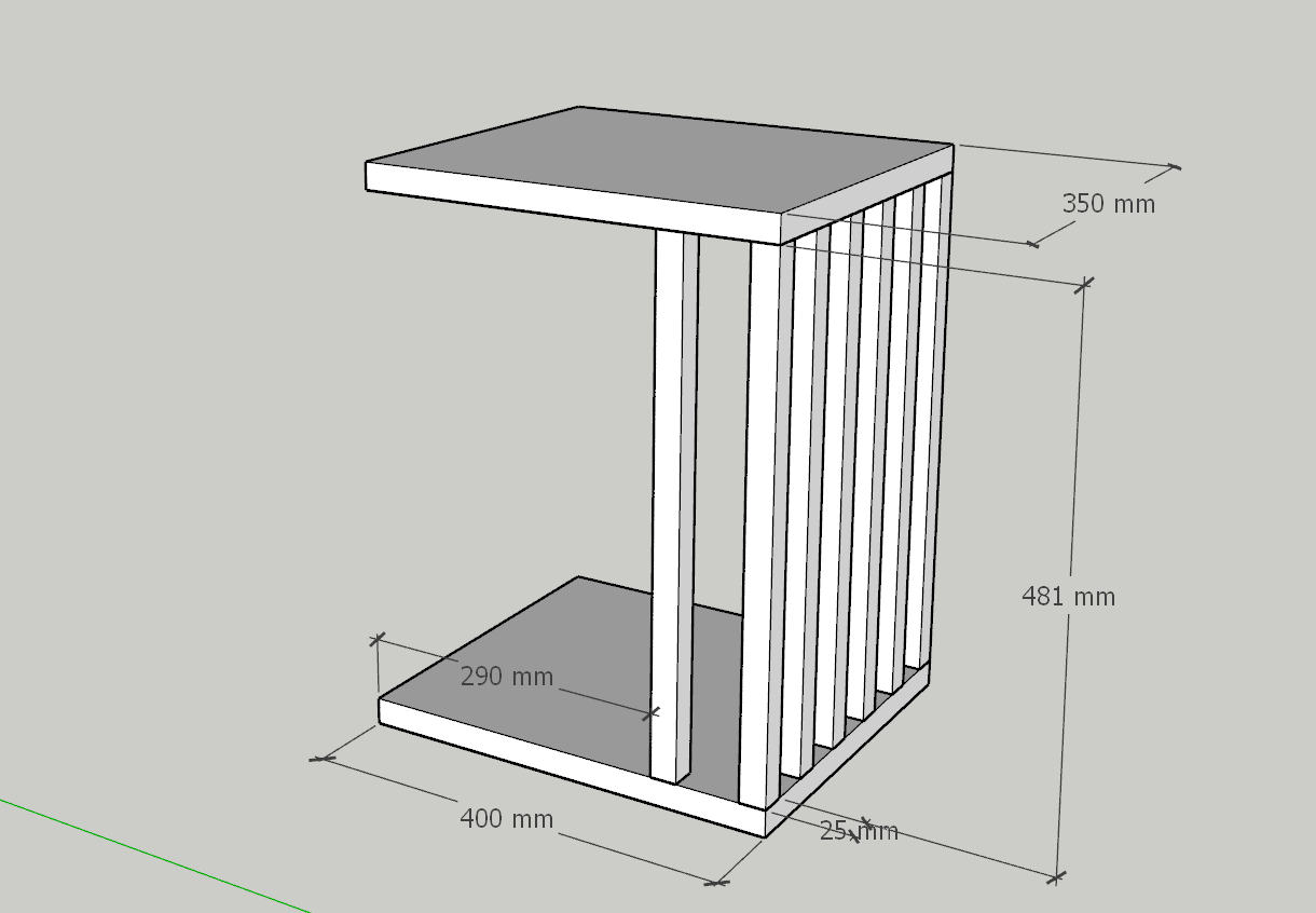 Plan-ST-8 sofa table
