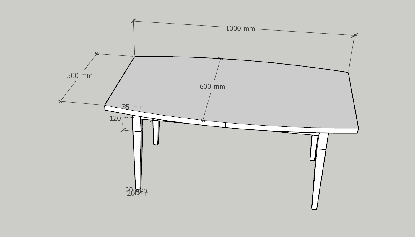 Plan-T-3 Boat Coffee Table